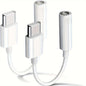 Type C To 3.5mm Aux Adapter 3 5 Jack Audio Cable