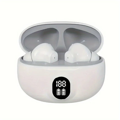 Wireless Headphones Bluetooth Earpods Sports Stereo Noise Canceling Headphone Microphone Speaker with LED light headphones